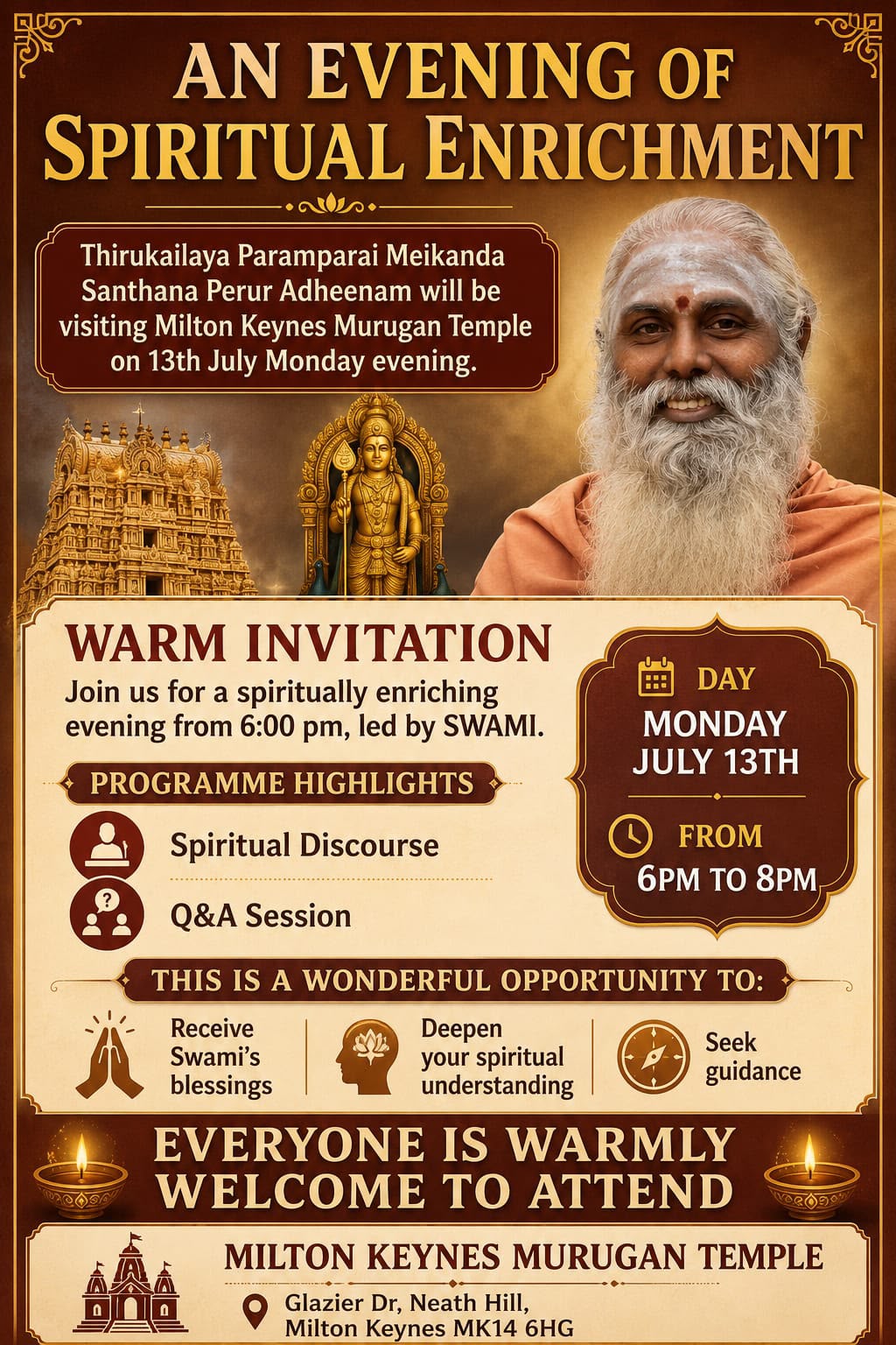 An Evening Spiritual Enrichment